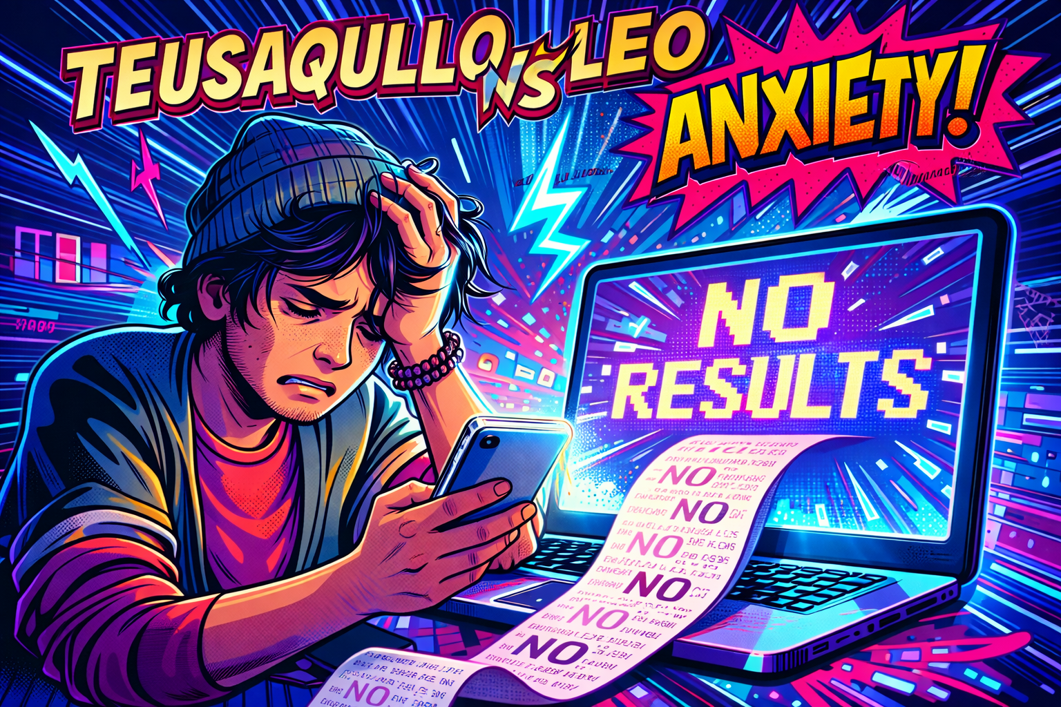 Joven estresado intentando vivir en Teusaquillo y buscando arriendo